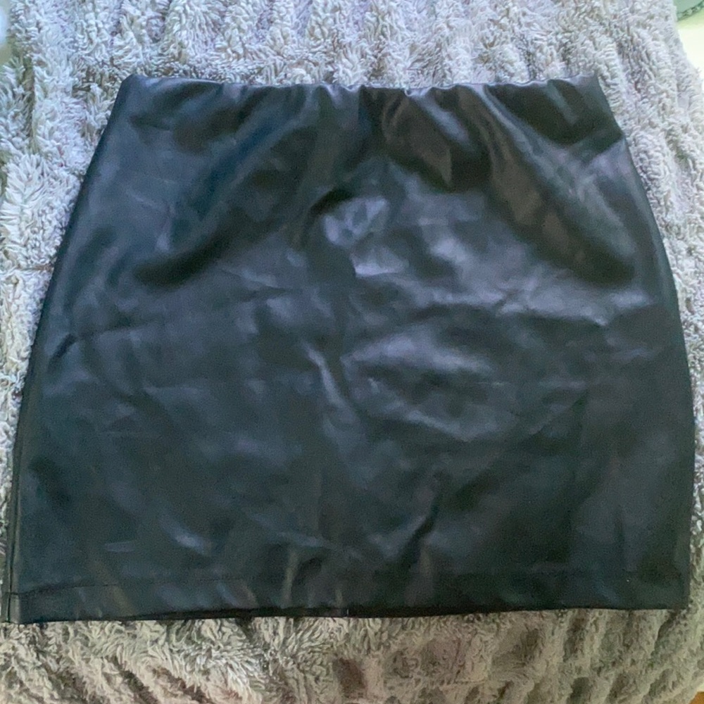 Leather Skirt